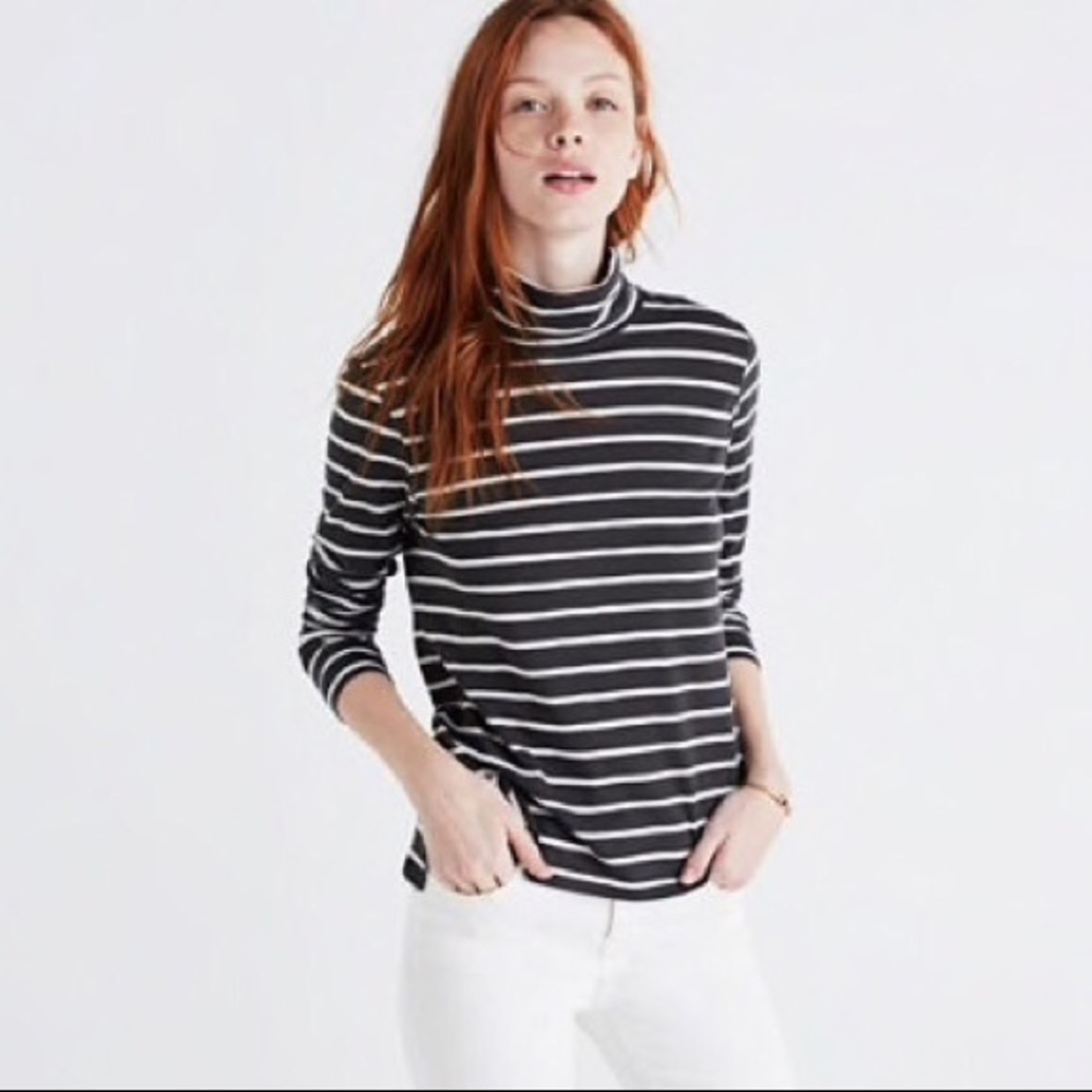 Madewell whisper cotton turtleneck